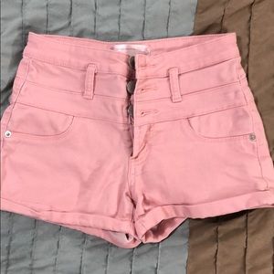 Size 3 women shorts, pink